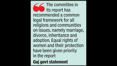 UCC report submitted to CM, bill likely to be tabled in assembly soon