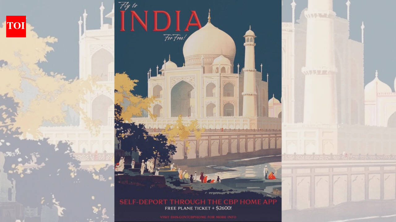 ‘Fly to India for free’: DHS uses Taj Mahal to promote ‘self-deportation’ with $2,600 incentive