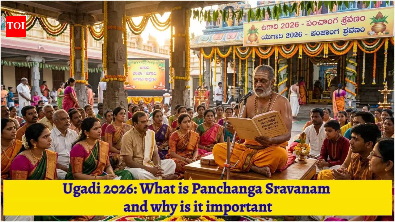Ugadi 2026: What is Panchanga Sravanam and why is it important