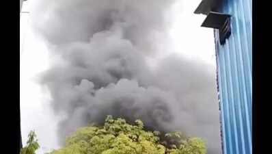 Fire breaks out at tannery spray dept, none injured