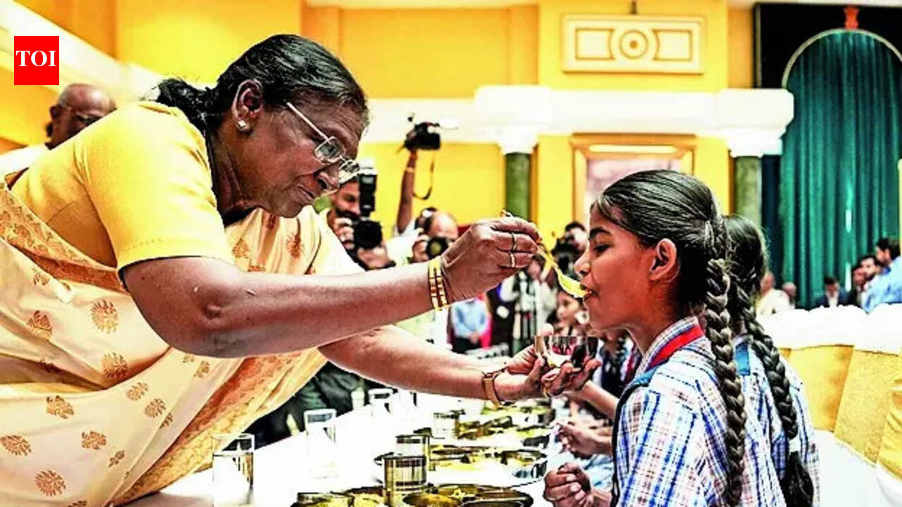 Ensuring good nutrition for a child is an investment for Viksit Bharat: President Murmu