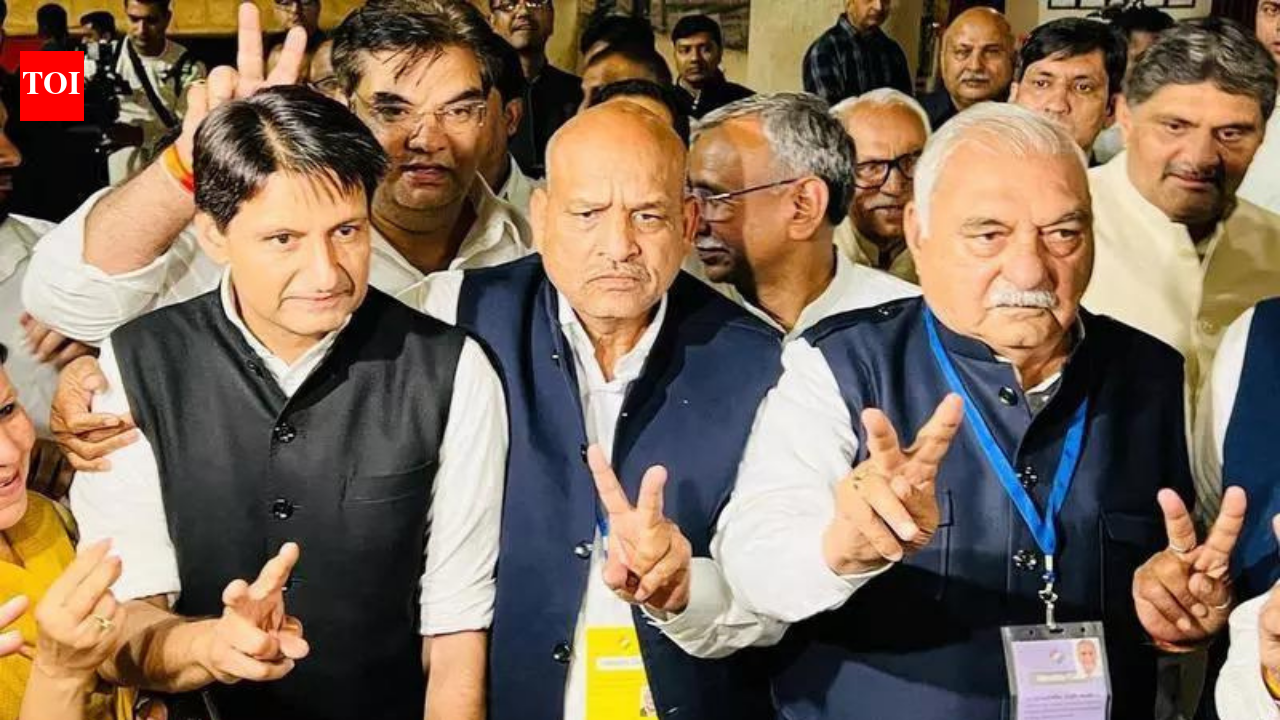 BJP nearly pulled off a 2nd Rajya Sabha seat in Haryana, Congress hung on by a thread amid cross-voting drama