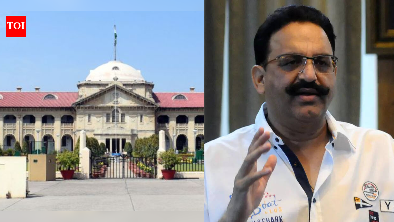 Allahabad high court quashes attachment of assets of Mukhtar Ansari’s cousin