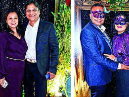 Masquerade magic takes over the city party scene