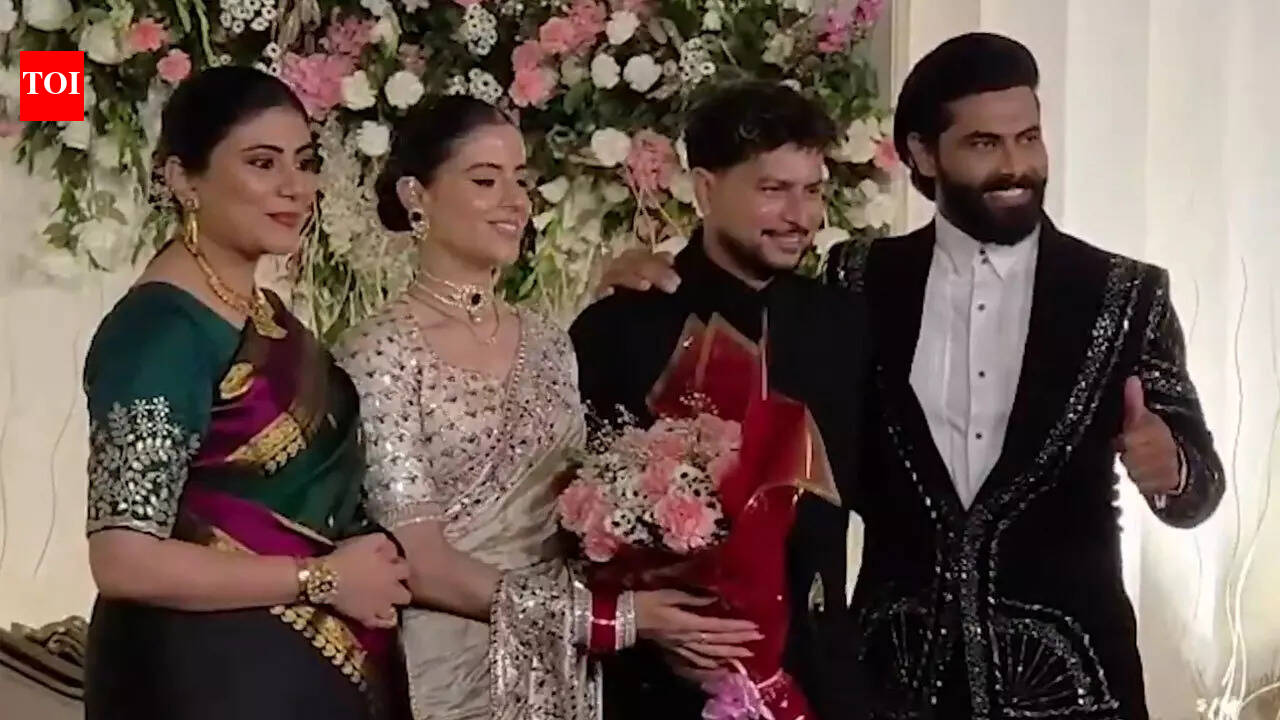 Kuldeep touches Jadeja, Rivaba’s feet: Viral wedding moment melts hearts - Watch