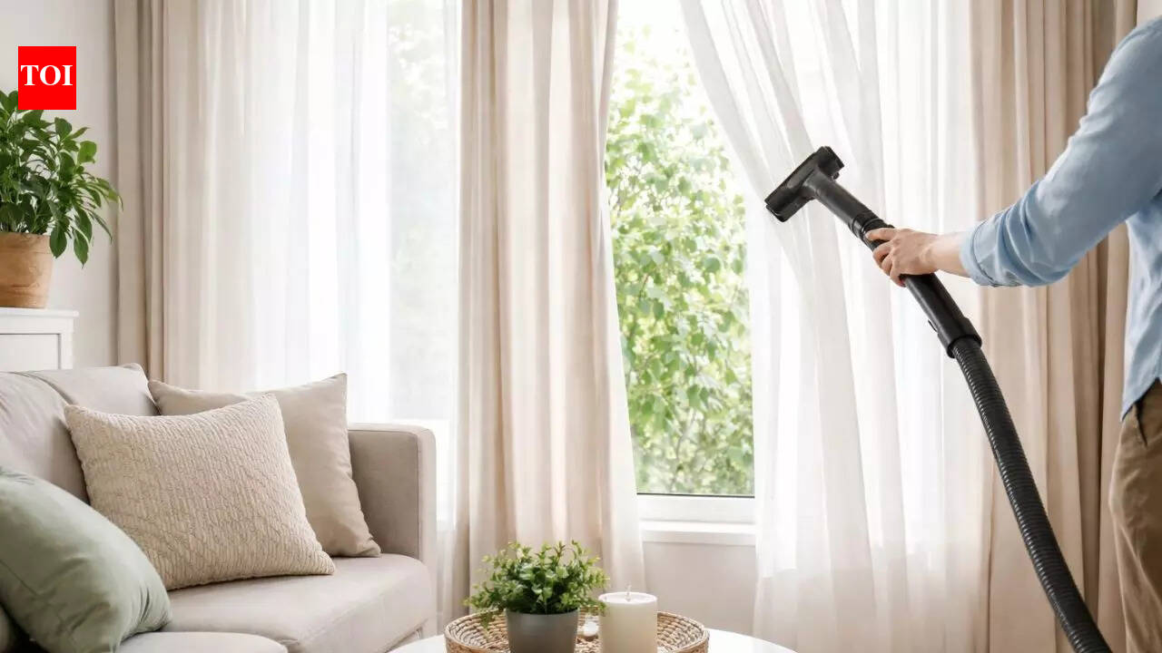 How often should you really wash your curtains? The answer might surprise you | – The Times of India