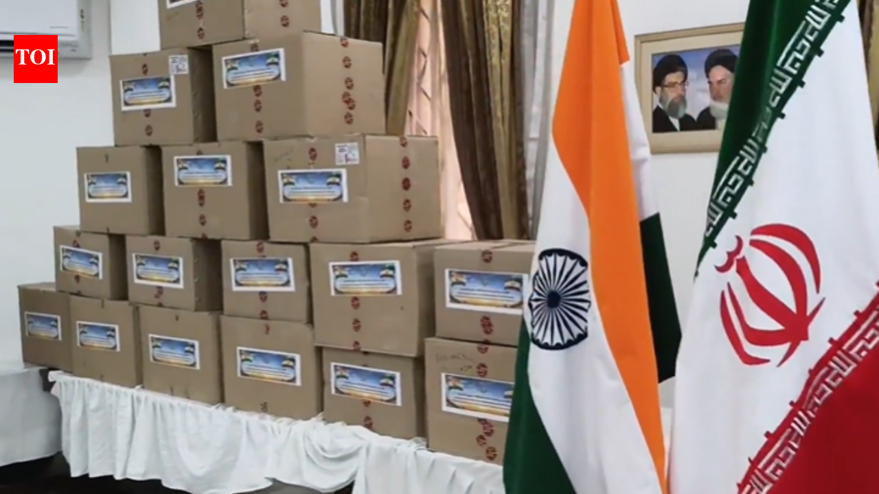 'Kind people': Iran thanks India as it receives first medical aid shipment from New Delhi
