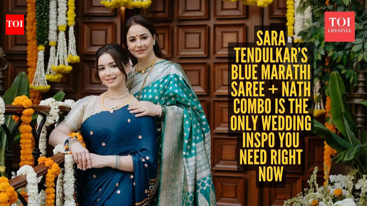 Sara Tendulkar’s Maharashtrian saree look just proved - sometimes, a nath is all you need to steal the show