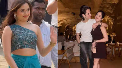 Jannat Zubair makes her first public appearance after physical assault incident; fans express their concern