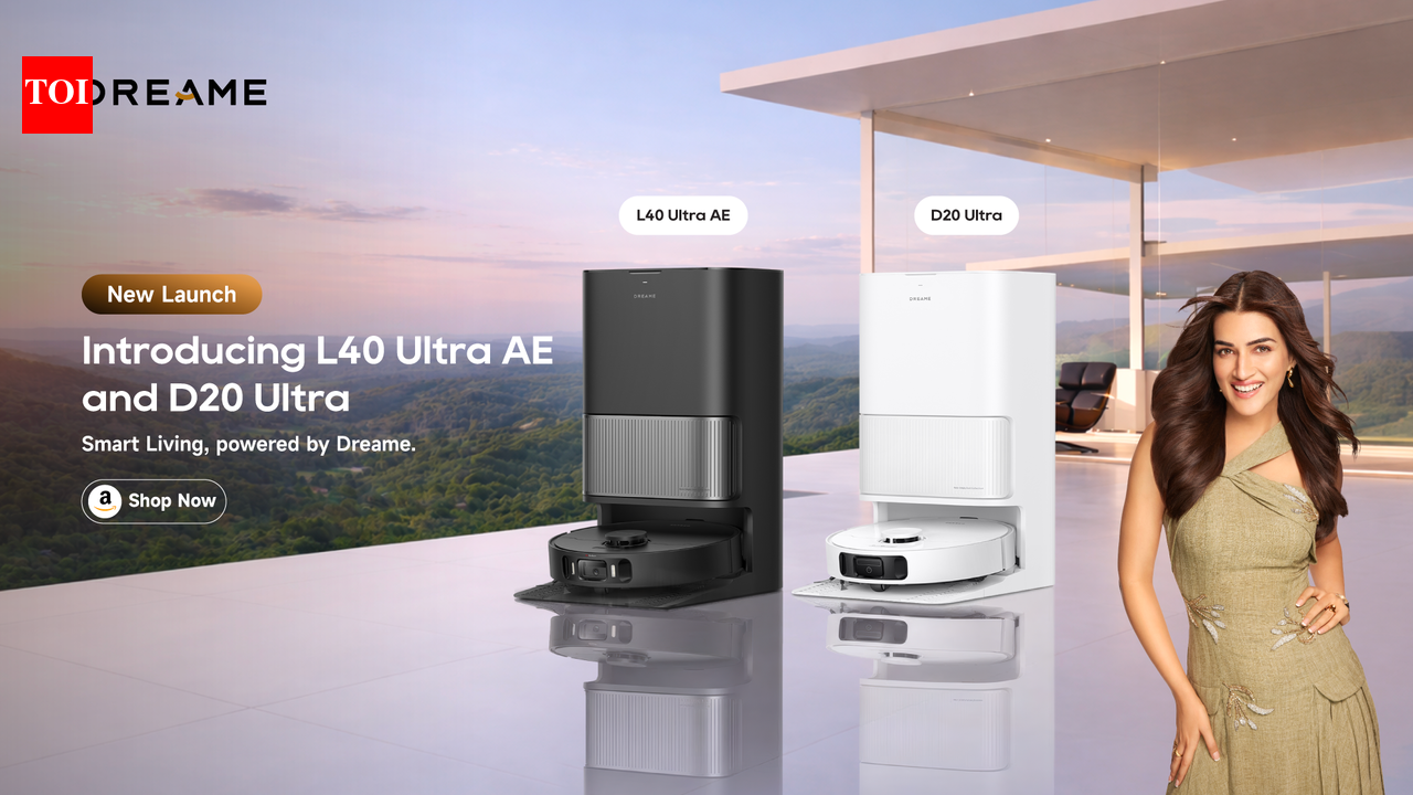 Dreame L40 Ultra AE, Dreame D20 Ultra robotic vacuum cleaners launched in India, price starts at Rs 39,999