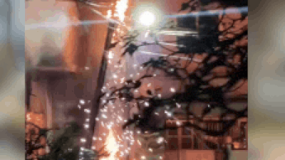 Indore house inferno: Video captures sparks after blast in EV charging point that triggered chain of short circuits