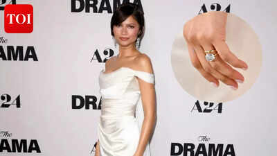  Rewears iconic 2015 Oscars dress at ‘The Drama’ premiere with rings