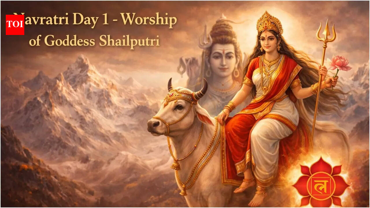 Goddess Shailputri, daughter of the mountain, and the first step of Navratri