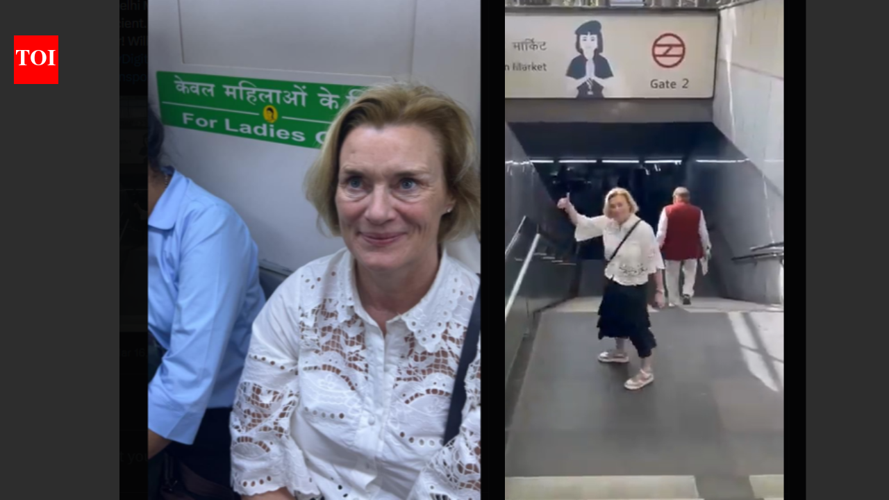 Delhi Metro: Norwegian Ambassador praises Delhi Metro after first ride, calls it ‘fast, clean and efficient’ | – The Times of India
