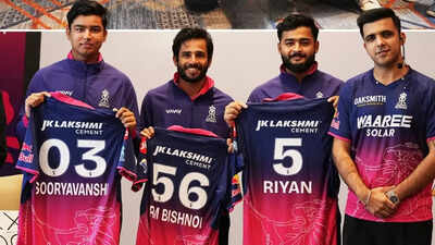  Rajasthan Royals launch IPL 2026 jersey