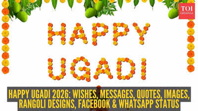 Happy Ugadi 2026: Wishes, Messages, Quotes, Images, Rangoli Designs, Facebook & Whatsapp status
