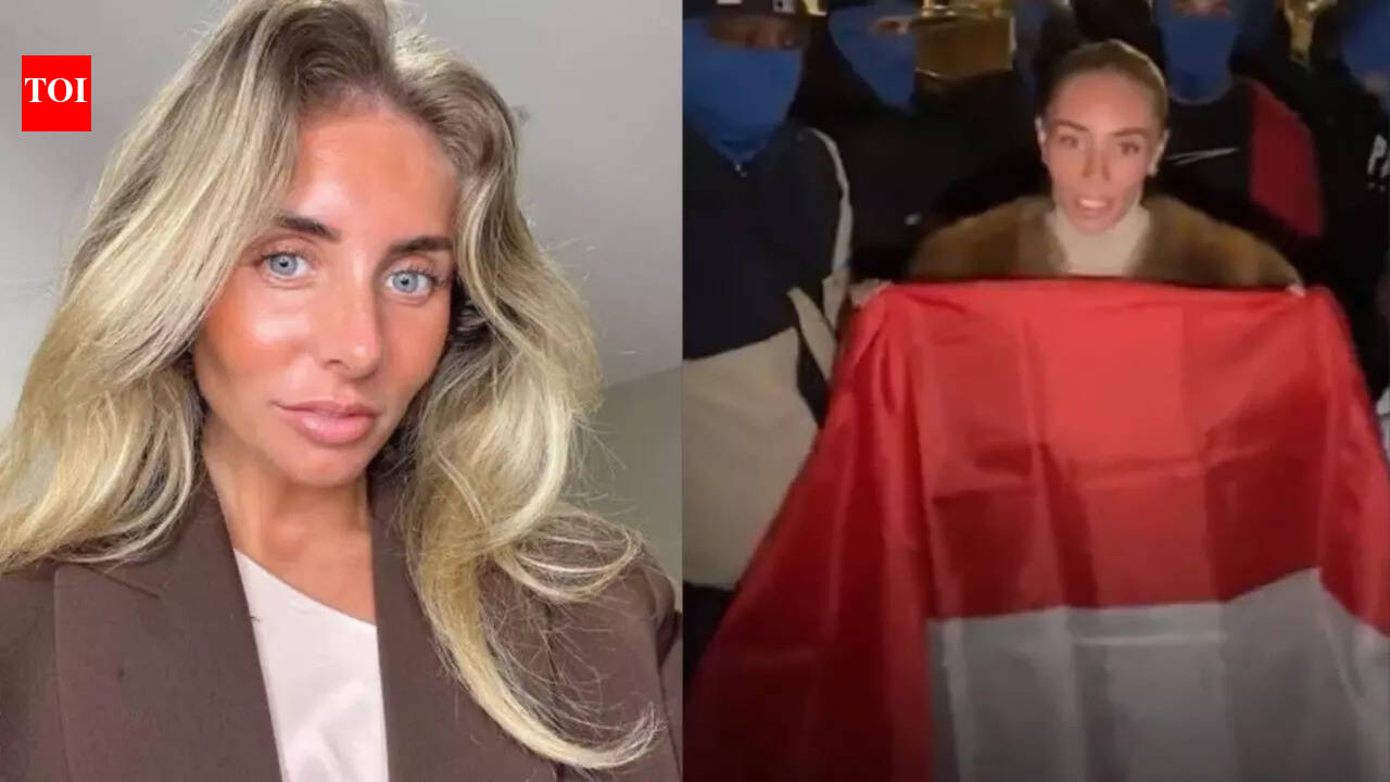 British adult content creator Bonnie Blue charged after lewd gesture outside Indonesian Embassy in London