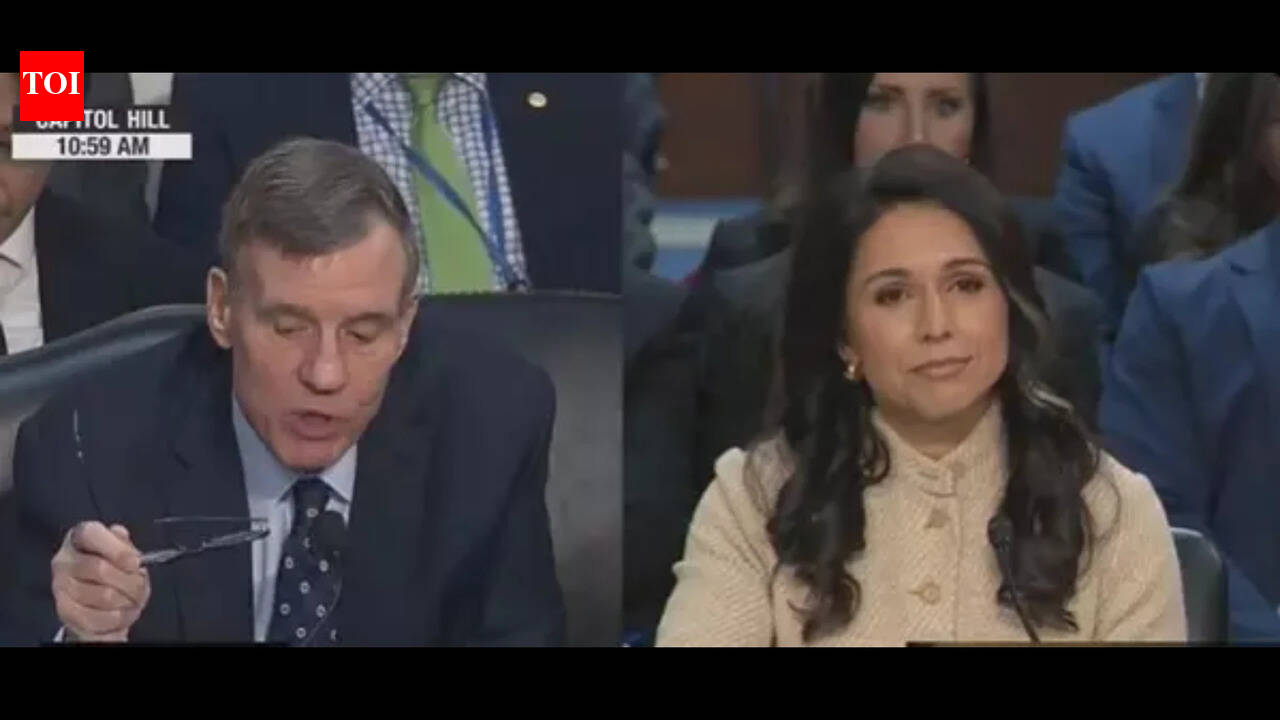 'Not aware': Tulsi Gabbard says she does not know Trump said he was shocked by Iran's strike on Gulf countries