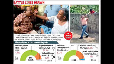 Bhowanipore sees early campaign blitz for high-stakes political fight