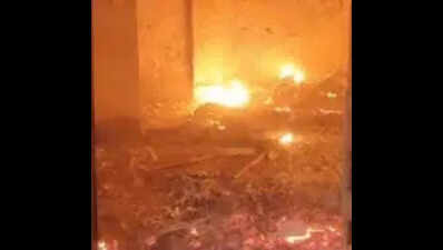 Woman injured as fire breaks out in house due to short circuit