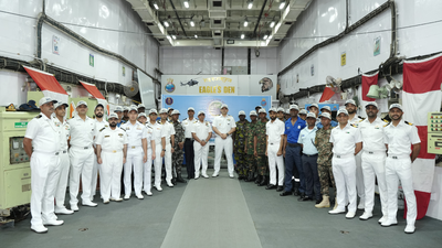 Navy continues IOS SAGAR initiative to boost maritime ties with Indian Ocean nations
