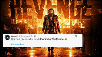 'Dhurandhar: The Revenge' Twitter review: Audience hails Ranveer Singh-led film says, 'SKIP work but watch it'