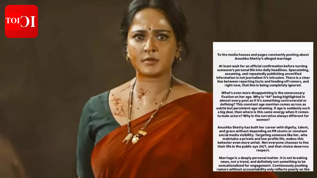 Anushka Shetty marriage rumours: Actress’ team denies claims; ‘At least wait for official confirmation’