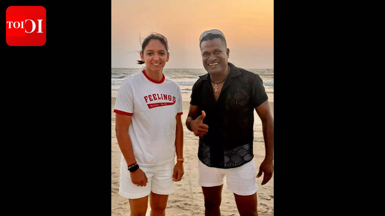 Harmanpreet Kaur unwinds in Goa