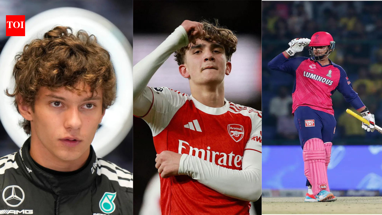 From Antonelli to Sooryavanshi: Age no barrier as young stars reshape sporting landscape