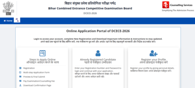Bihar DCECE 2026: Applications open for polytechnic and paramedical courses, direct link to apply here