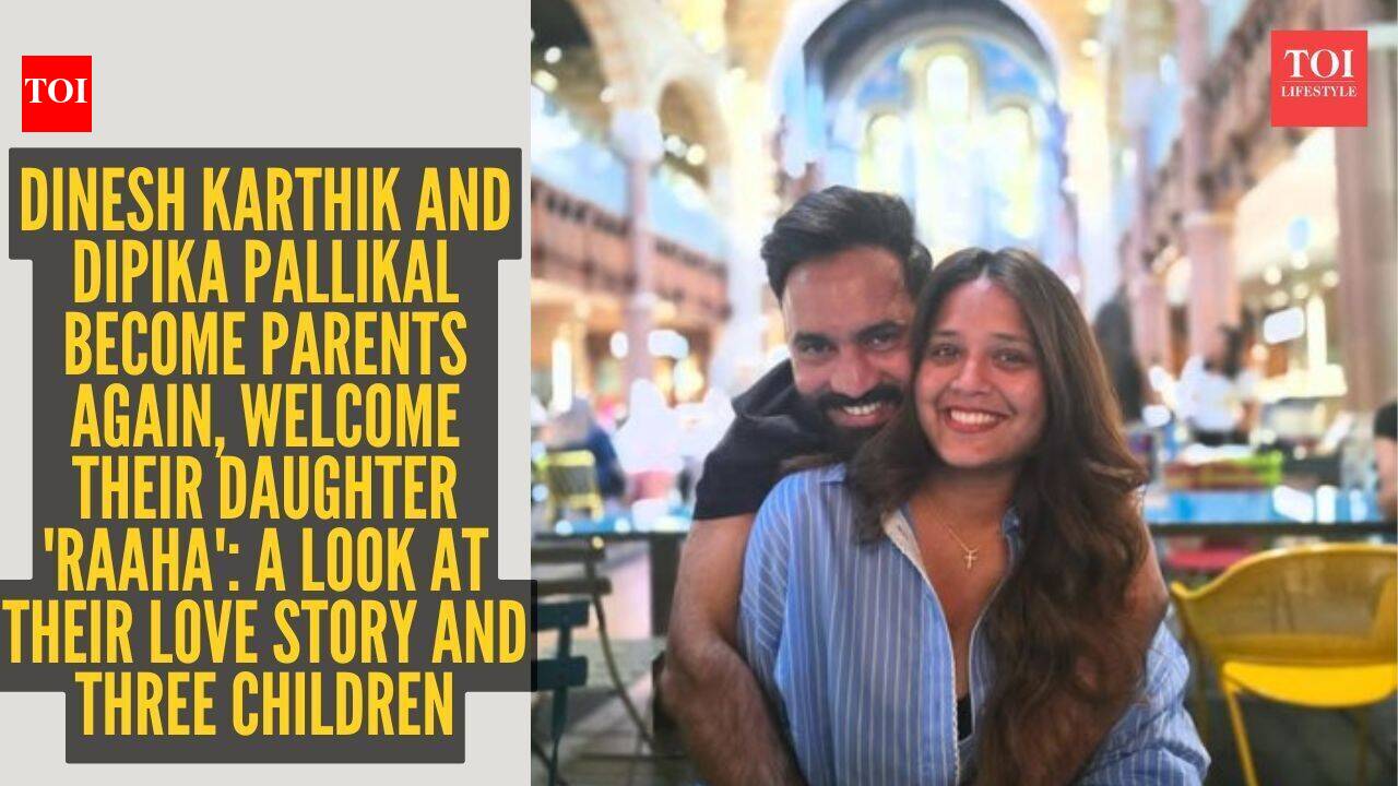 Dinesh Karthik and Dipika Pallikal become parents again, welcome their daughter ‘Raaha’: A look at their love story and three children