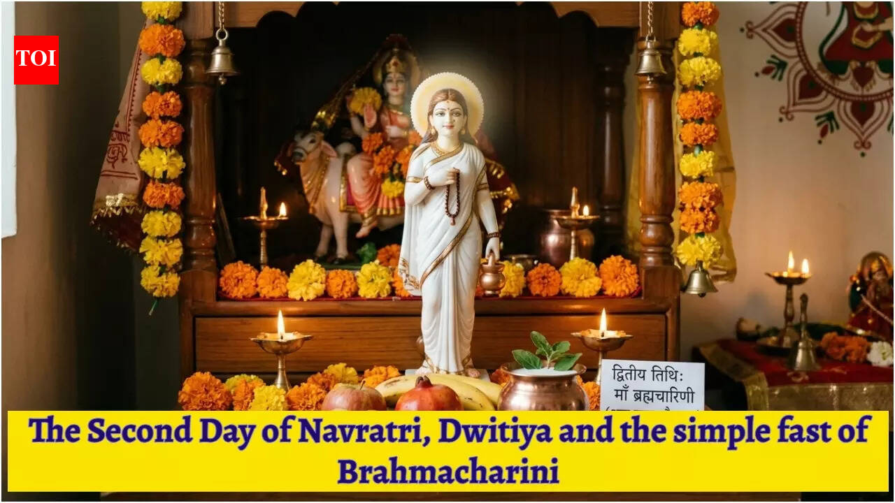 The Second Day of Navratri, Dwitiya and the simple fast of Brahmacharini