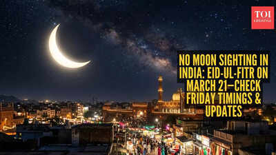  India confirms Eid-ul-Fitr on March 21 - Friday moon timings and other key details inside