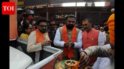 Ram Navami Mahotsav begins at Mahavir temple with ‘kalash’ installation and prayers