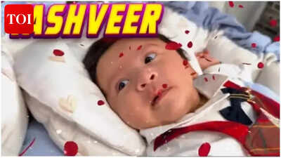 Bharti Singh and Haarsh Limbachiyaa reveal son Yashveer’s face; host a special snail-themed ceremony with family and friends