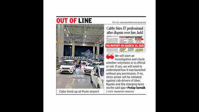 Probe, strict action against errant cab drivers: Minister