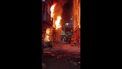 Cylinder explosions kill two at embroidery unit