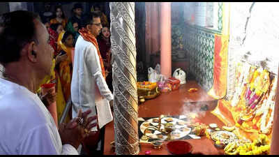 Temples remain crowded as Hindu New Year begins with Navratri