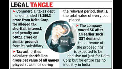 Govt seeks Rs 1,752 crore from Delta Corp for GST short payment