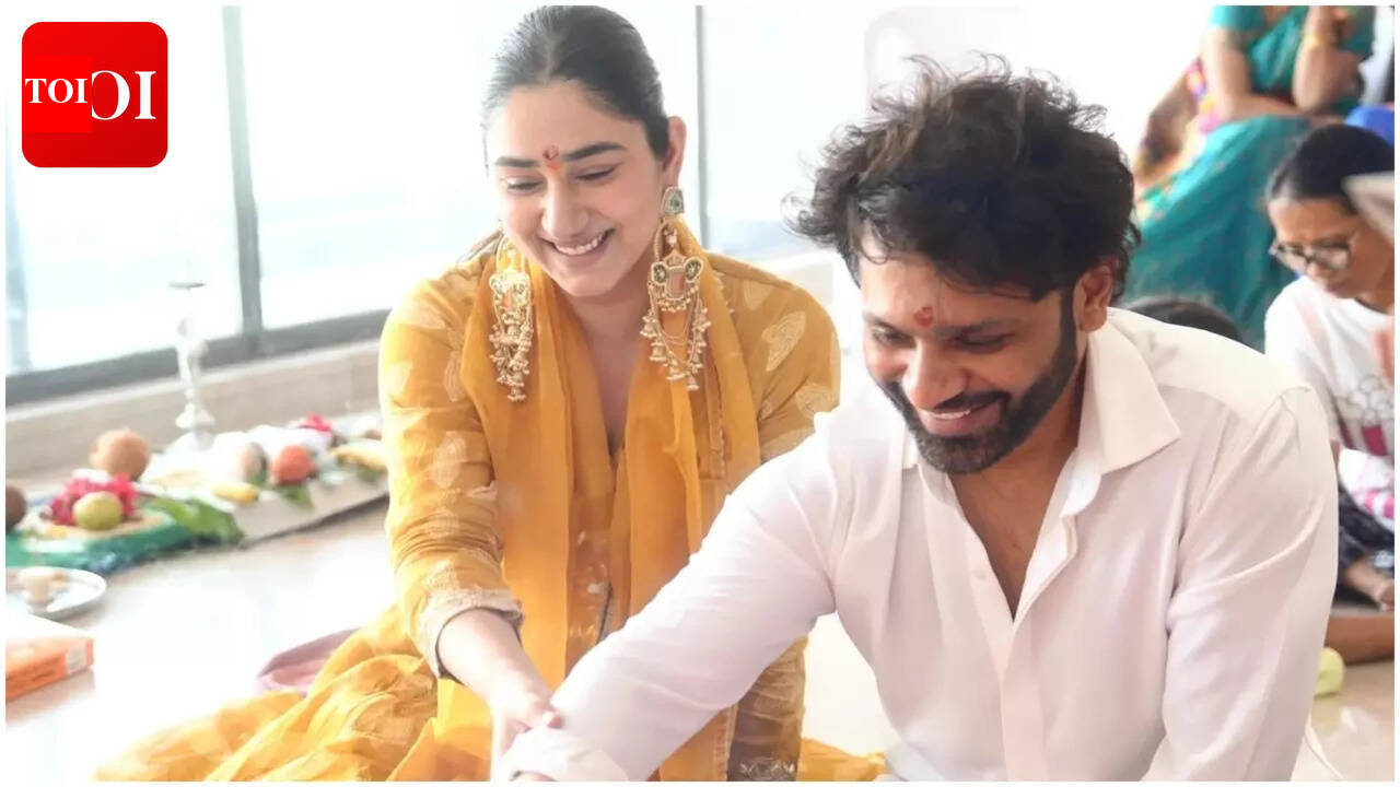 Rahul Vaidya and Disha Parmar buy a new house; share photos from their “grah pravesh” ceremony