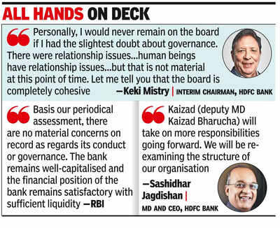 HDFC board, RBI, govt enter firefighting mode