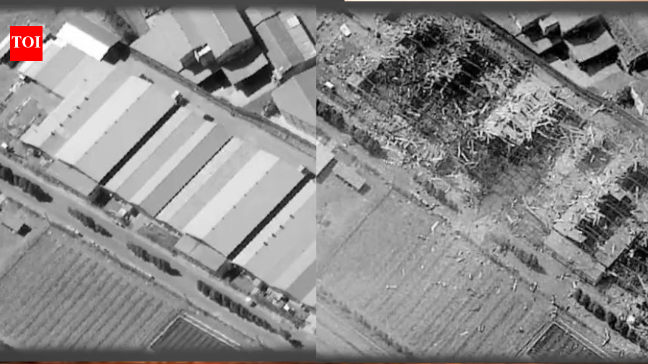 US hits Iran's Karaj surface-to-surface missile plant; satellite images show before-and-after impact