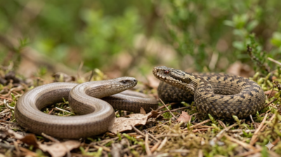 Snakes vs slow worms: Behaviour, habitat, physical traits and key differences explained