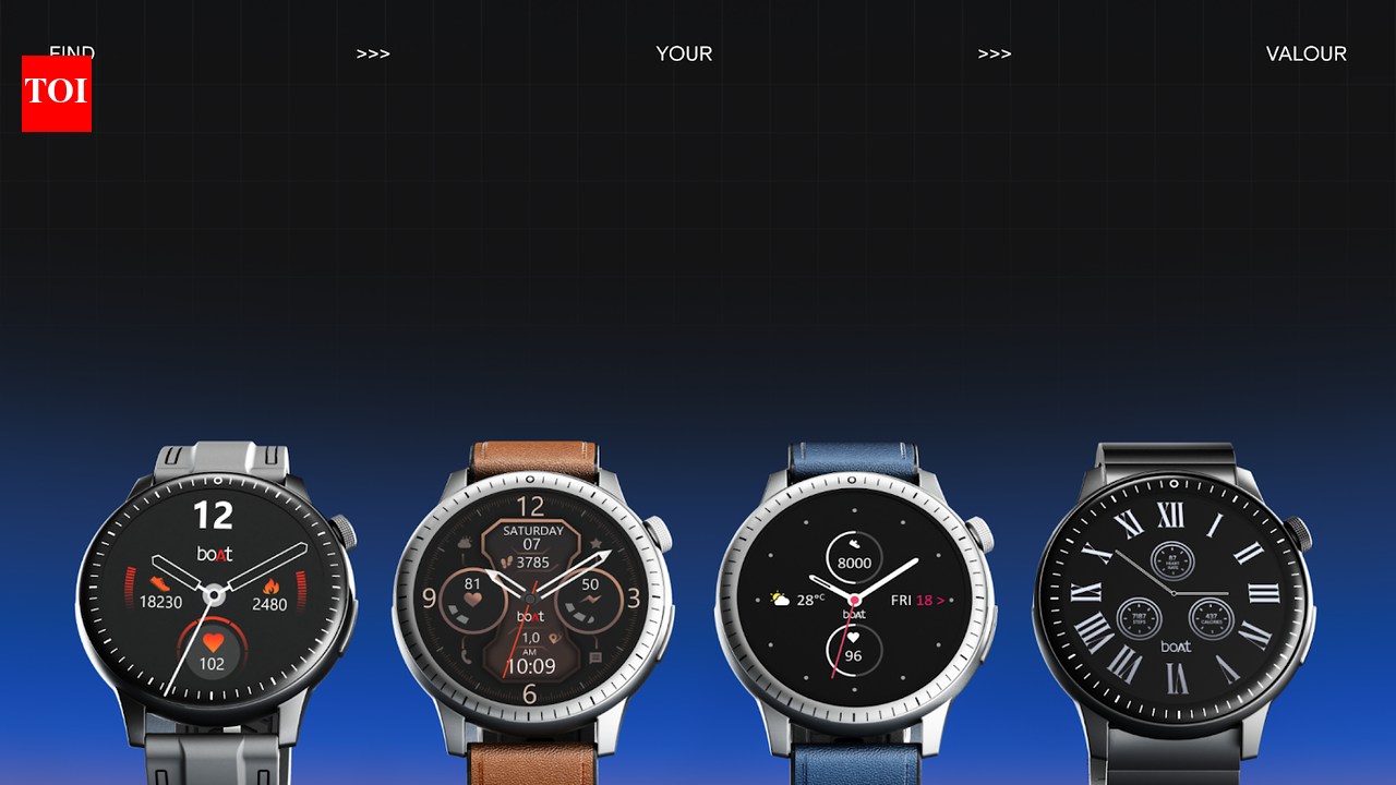 Boat Valour Watch 1R smartwatch with 10 days of battery life launched, priced at Rs 4,499