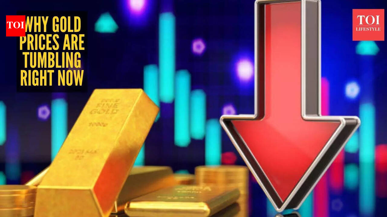 Gold prices are crashing in India right now, and the real reason will surprise you – The Times of India