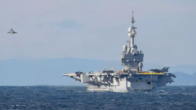 Officer’s Strava activity reveals location of French aircraft carrier in eastern Mediterranean