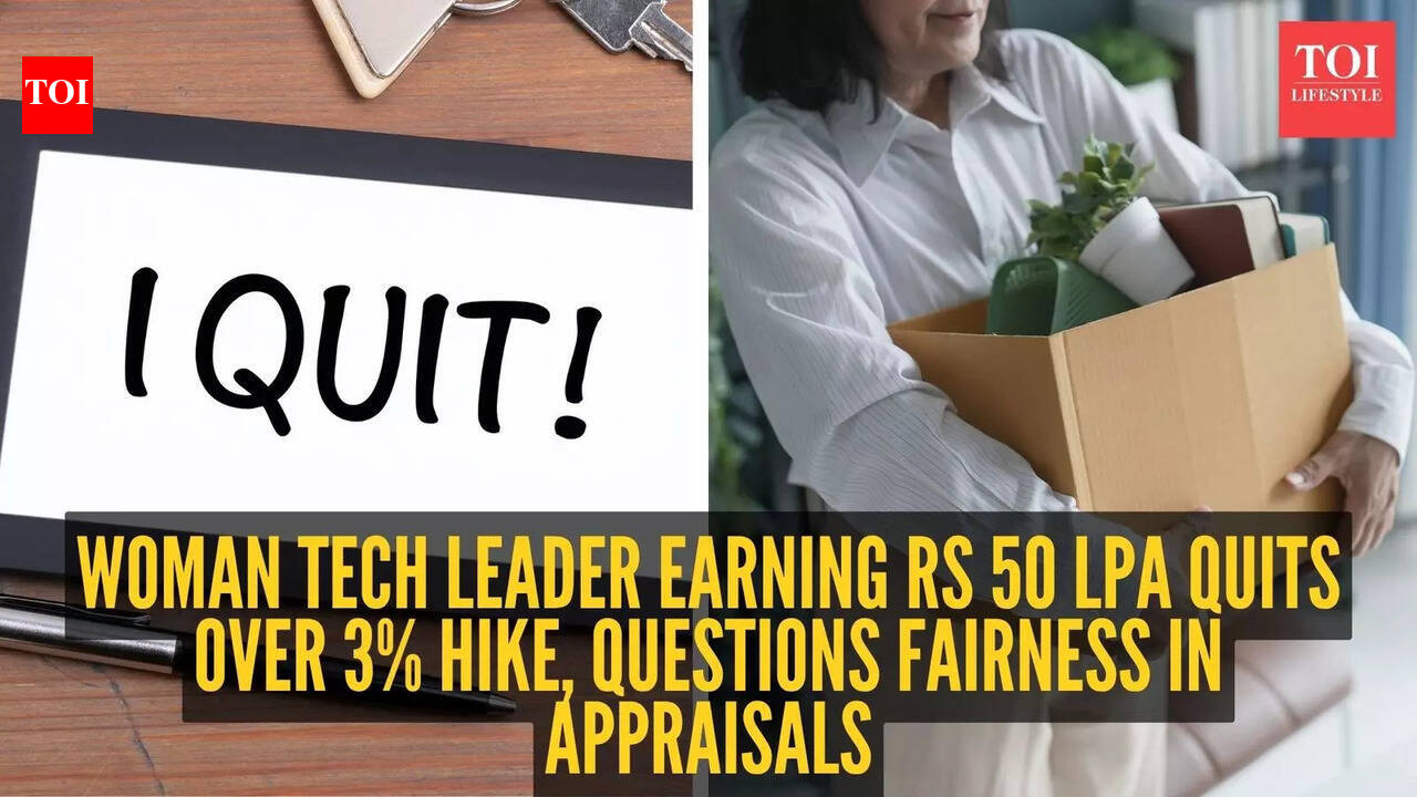 Woman tech leader earning Rs 50 LPA quits over 3% hike, questions fairness in appraisals