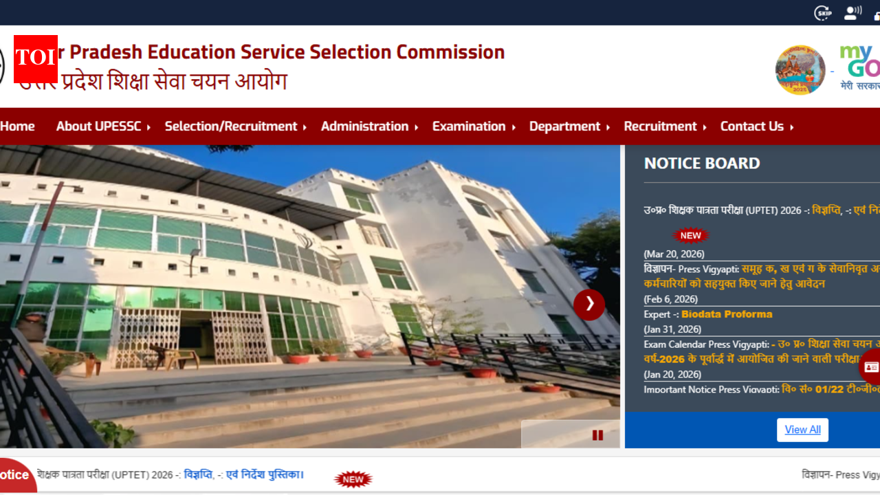 UPTET 2026 notification released: Application to begin March 27 onwards, check eligibility here