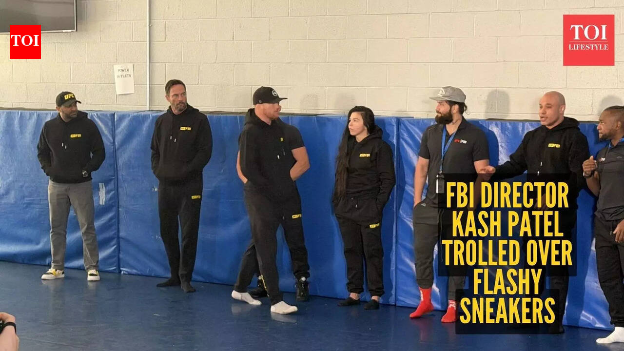 Why the internet is roasting FBI Director Kash Patel’s sneakers