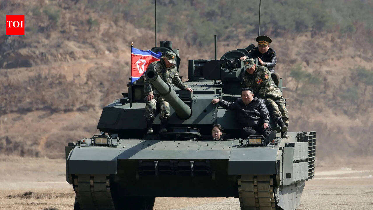 Kim Jong Un’s daughter drove tank during military drill; sparks succession buzz — watch